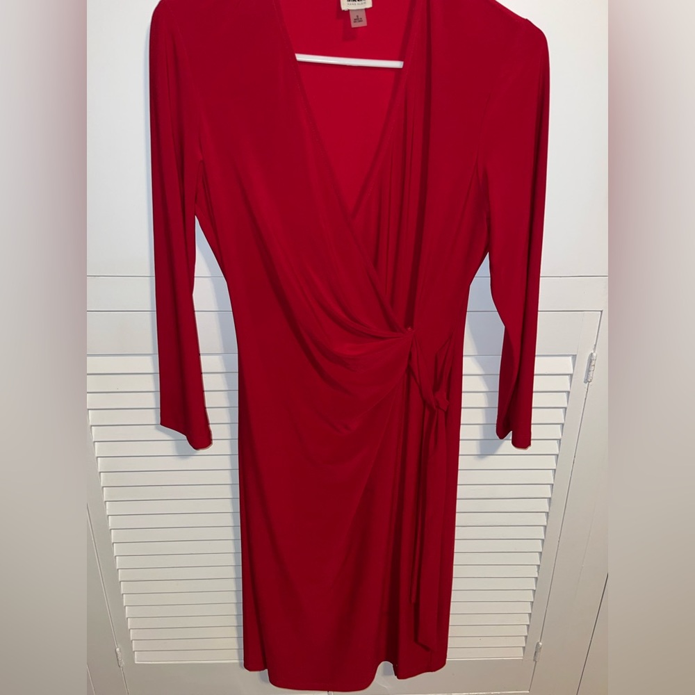Anne Klein - tie waist dress